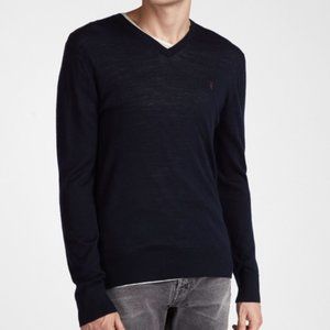 Allsaints mode merino v neck sweater NWT